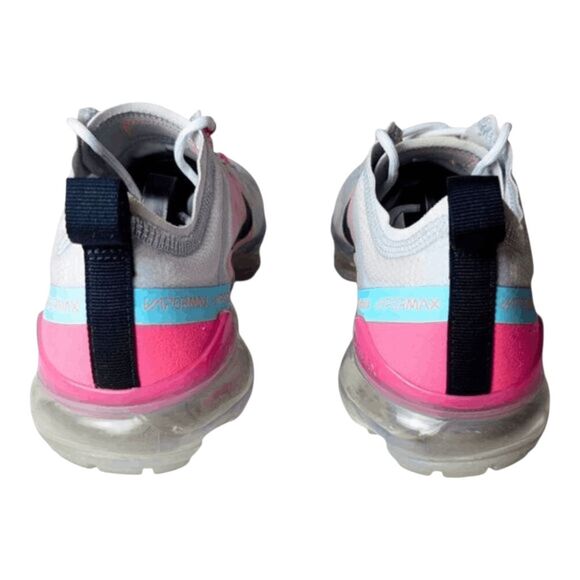 NIKE Air VaporMax 2019 'Grey Pink' Running Shoes Size 8 - Picture 5 of 9
